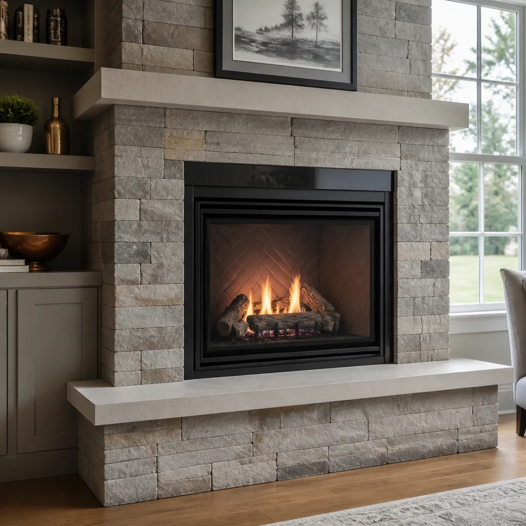 Gas fireplace service
